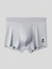 5件装男士舒适柔软弹力字母印花平角内裤 - 彩色 - 查看 4