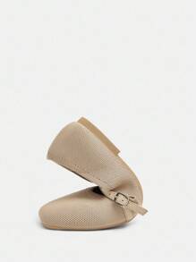 Ressula 女士时尚舒适透气平底休闲鞋 - 杏色 - 查看 7