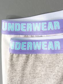 5条装 舒适休闲多色大男孩平角内裤 - 彩色 - 查看 8