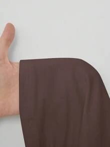 SHEIN PETITE Women's White Tight Round Neck Breathable Basic Camisole Women's Tops Braless Tank Tops - Brown - View 10