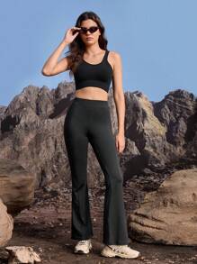 In My Nature Casual Versatile Yoga & Outdoor Sports Pants - Black - View 5
