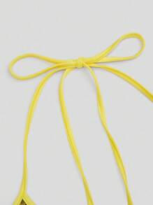 Sweetra Đầm len hai dây phong cách Bohemian cho kỳ nghỉ hè trên bãi biển dành cho nữ - Đỏ - Xem 5