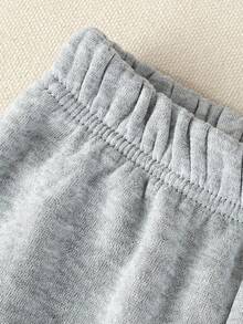 SHEIN Streecool Kids 2pcs Young Boy Casual Minimalist Half-Zip Stand Collar Sweatshirt & Elongated Sweatpants Set, Daily Outfit Boys Sweat Set Kids Sweat Set Boys Jogger Sets Kids Jogger Sets Boys Two Piece Set Boys Lounge Set Boys Casual Set 2 Pcs Set Young Boy Boys Autumn Winter Casual Two Piece Set Fall