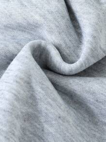 SHEIN Explorewe 抽绳下摆阔腿直筒休闲裤