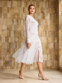 MOTF PREMIUM PU皮革尖头高跟鞋 - 杏色 - 查看 7