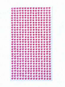 SHEIN 1 件套水钻什锦贴纸套装，闪亮 DIY 工艺贴纸，适用于剪贴簿、日记本、拼贴画、卡片制作、手机壳装饰、笔记本电脑、水瓶、规划师、礼品包装 - 用于美学项目的自粘宝石 - 白色 - 查看 23