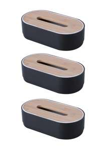 Hộp đựng khăn giấy hình bầu dục kiểu Bắc Âu, hộp đựng khăn giấy để bàn sáng tạo, hộp đựng khăn giấy trang trí. - Nhiều màu - Xem 19