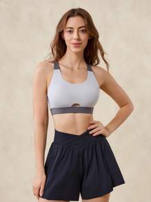 OutZeal Women Quick-Dry Sweat Wicking Removable Pads Adjustable Straps Low Support Sport Bra Gym Yoga Workout