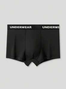 5pcs/Pack Lightweight, Comfortable, Fashionable Boxer Briefs For Teenage Boys Teen Underwear Underwear Boys Underwear Boys Briefs Boys Underwear Pack