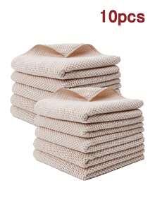 5/10/15/20片装厨房多功能清洁布家用清洁布吸水擦车巾厨房清洁布洗碗布