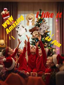 12 Stück 45 Zoll Mini Waldtier Plüsch Set, weiche Polyester Kuscheltiere, niedliche Plüschtiere in lebendigen Mischfarben, süße Wildtier Dekoration, perfekt für Feiertags-Dekorationen, thematische Partys, Geburtstagsgeschenke, Weihnachtsdekorationen, Heim- und Büro-Schreibtisch-Dekoration, Kawaii Tier Kollektion, modische Plüschtiere