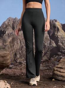 In My Nature Casual Versatile Yoga & Outdoor Sports Pants - Black - View 6