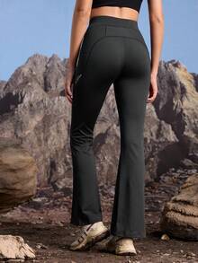 In My Nature Casual Versatile Yoga & Outdoor Sports Pants - Black - View 2