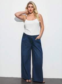 Maija ملابس علوية أبيض كاجوال صيفي للسيدات البدينات، بتصميم أنيق وأنيق على الطراز البوهيمي، مناسب للشاطئ والعطلات الصيفية، ملائم للارتداء في المكتب والخروج والعمل والتخرج والعطلات الأوروبية والعمل في هاواي - أبيض - مشاهدة 2