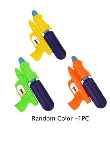 Zazumi 1/2/3PCS 7.48 * 3.93in Large Capacity Durable Powerful Spray Remote Color Outdoor Water Gun Toy, Suitable For Swimming Pool Beach Water Fighting Summer Fun Splashing War Game Party Family Reunion Backyard Play - Multicolor - View 12
