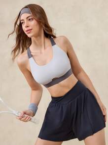 OutZeal Women Quick-Dry Sweat Wicking Removable Pads Adjustable Straps Low Support Sport Bra Gym Yoga Workout