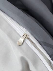 TOM & JERRY X SHEIN Juego de ropa de cama con estampado de dibujos animados y letras