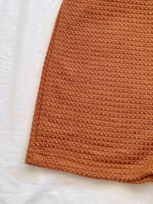 Soleia 女士 V 领露背性感紧身衣，修身连体衣，适合派对、圣诞节、约会之夜、夜店、海滩、游轮、下午茶、波西米亚风、波西米亚风、度假、秋季 - 棕色 - 查看 6