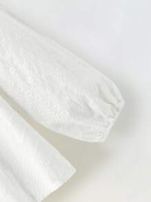 Maija Kids Maija Kids 年轻女孩圆领长袖束腰衬衫