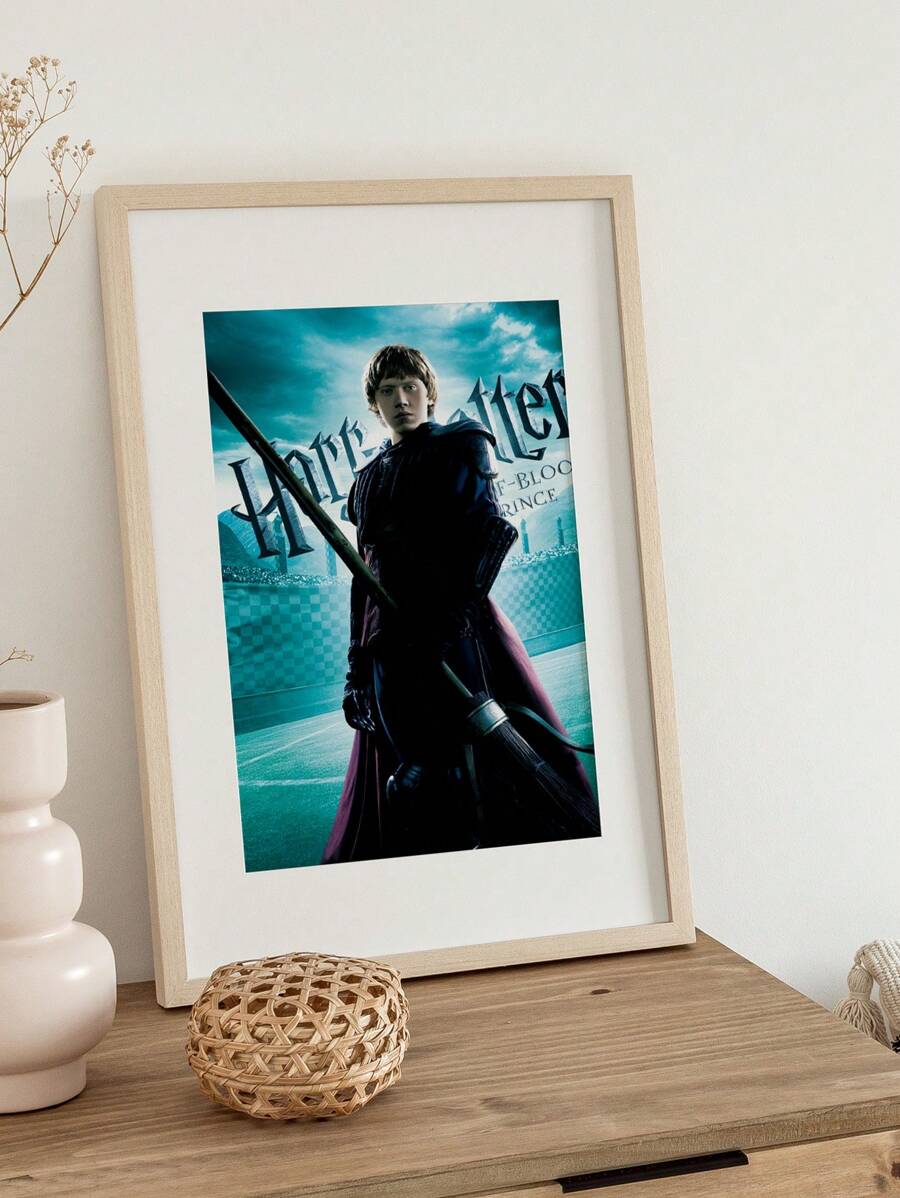 HARRY POTTER X SHEIN 图形和字母图形海报非常适合家庭、客厅、卧室、办公室、浴室、厨房装饰,适合客厅、卧室和餐厅 - 彩色 - 查看 1