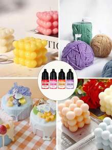 5ml 20色套装高浓度香氛蜡烛染料液，DIY手工蜡烛着色染料套装，生日毕业典礼、婚礼礼品 - 彩色 - 查看 7
