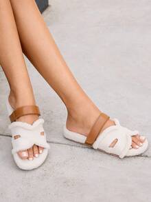 HighSole Women's Fashionable Versatile Flat Sandals, New Summer Style - Beige - View 5