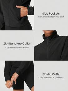 GLOWMODE Tauchjacke mit Reißverschluss