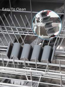 SHEIN Basic living 1入組多格炸玉米餅架