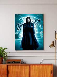 HARRY POTTER X SHEIN Figure Graphic Poster Very Suitable Family,Living Room, Bedroom, Office, Bathroom, Kitchen Decor, Suitable For Living Room, Bedroom And Dining Room - Multicolor - View 1