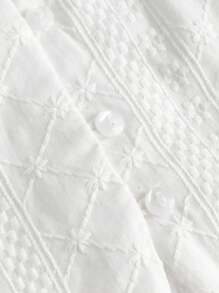 Maija Kids Maija Kids 年轻女孩圆领长袖束腰衬衫