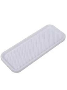 1PC Silicone Sponge Holder Kitchen Sponge Holder,Silicone Sink Organizer Tray Organizer Tray For Bathroom, Soap Dispenser