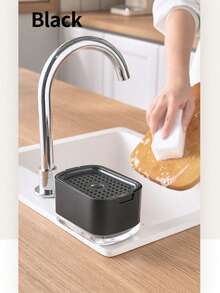 SHEIN 1pc Kitchen Soap Dispenser Pump Bottle Dish Soap Liquid Dispenser For Kitchen Countertop - Multicolor - View 4