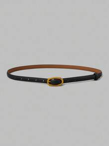 Ontre Sabuk Pinggang Fashion Wanita, Cocok Dipadukan Dengan Gaun - Hitam - View 3