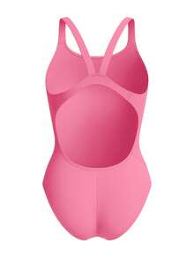 Nike 1 bộ đồ bơi liền thân hở lưng màu trơn cho nữ - Hồng - Xem 5