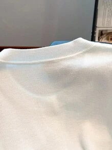 GlowEve CURVE Áo len cardigan nữ cỡ lớn có túi thời trang thanh lịch, sang trọng - trắng - Xem 7