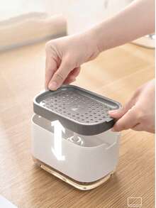 SHEIN 1pc Kitchen Soap Dispenser Pump Bottle Dish Soap Liquid Dispenser For Kitchen Countertop - Multicolor - View 9