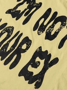 Manfinity EMRG Men's Casual Slogan Printed T-Shirt For Summer Y2k Tee Y2k Tshirt Y2k Clothes Men T Shirts Y2k Tops Men Y2k Streetwear