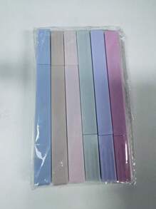 6/12 Bagged Square Highlighters, Beautiful Chiseled Highlighters, Eye Protection Key Marker Slanted Head Handmade Accounting Pens,Pens,Stationery,School Supplies