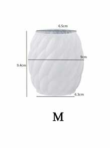 Rotating Raindrop Candle Silicone Mold Geometric Gypsum Wool Column Ball Table Mold - White - View 9