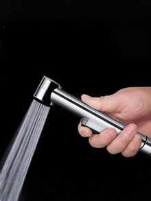 ABS 坐浴盆喷头 单功能手持式坐浴盆喷头 - 銀色 - 查看 4