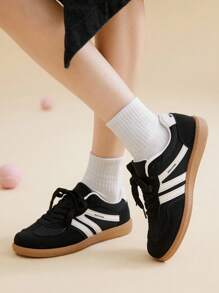 CUCCOO EASI Women's Beige Minimalist Casual Sneakers For Christmas