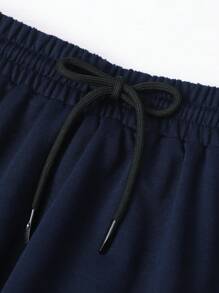 Sparklyn 青少年女孩韩式时尚休闲套装，包括 Polo 领运动衫 + 荷叶边迷你裙，新装，返校服装