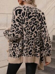 SHEIN Tall Women's Casual Elegant Long Cardigan