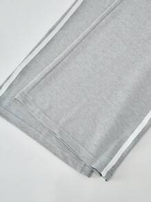 Sparklyn Quần thể thao in chữ thời trang đường phố giản dị cho thiếu niên/trẻ em gái, thích hợp cho các buổi đi chơi, phong cách đường phố, trường học - Xám - Xem 4