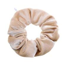 SHEIN 1 pieza Coletero de bolsillo con cremallera oculta, coletero de terciopelo con bolsillo con cremallera, élastico de pelo con bolsillo secreto para efectivo, llaves, lápiz labial, bandas élasticas para el cabello de mujer, organizador de estilo minimalista para vacaciones, organizador de maquillaje de gran capacidad para lápiz labial, brochas, cuidado de la piel, teléfono móvil, monedas, pequeños artículos, vibraciones bohemias