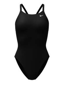 Nike Đồ bơi một mảnh hở lưng hở lưng cho nữ - màu đen - Xem 4