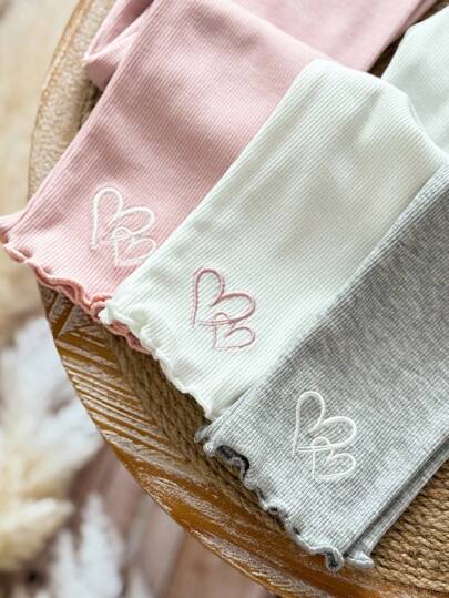 LMoss Kids 3pcs/Set Casual Knitting Young Girl Solid Color Elastic Waist Pants Sets Fall Winter