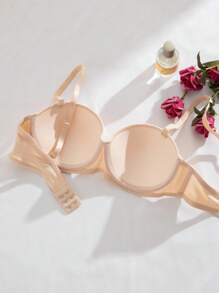 SHEIN 5 件无缝文胸套装，女士内衣文胸（带钢圈和加垫罩杯） - 彩色 - 查看 7