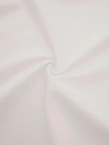 SHEIN Unity Áo khoác tay lửng họa tiết hoa chắp vá màu tương phản cỡ lớn - màu xanh lá - Xem 7