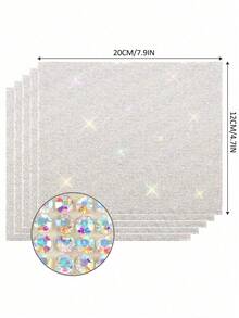 闪亮钻石贴纸彩色 DIY 可定制可切割自粘胶带，适用于镜子、汽车、服装、礼品派对、家居装饰、收音机、书籍、水钻、闪光装饰工艺品，供应优质时尚配饰